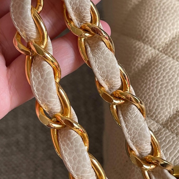 CHANEL JUMBO XL CLASSIC FLAP CAVIAR24k GHW - Picture 12 of 17